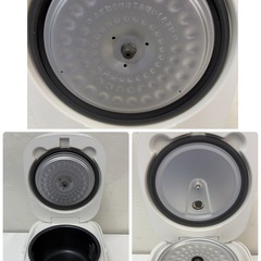 【🐤買取市場 6ヶ月保証】R519 ☀️ アイリスオーヤマ 炊飯ジャー 5.5合炊き 18年製 ERC-MC50 ⭐ 動作確認済 ⭐ クリーニング済の画像