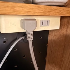 天然木 カップボード キッチンボード 食器棚  木製 北欧 シンプルの画像