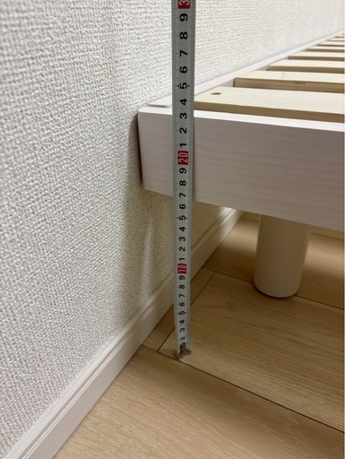すのこベッドフレーム　ダブル