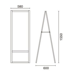 【受渡し者決定しました】
A看板 両面 大型　店頭看板 黒板の画像
