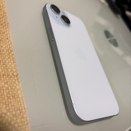 超美品✨️傷なしiPhone15 Blue 128G