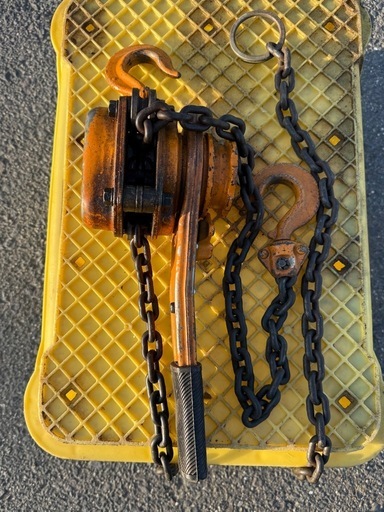 KITO キトー レバーブロック L3型 209 3/4Ton 0.8Ton 工具　道具　大工　荷締機　チェンーブロック