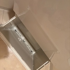 分別ゴミ箱  20L×2  ペダル式 ホワイトの画像