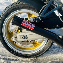 北海道　カワサキ　バリオス　ワンオフ　フルカスタム　外装美品！バッテリー新品！の画像