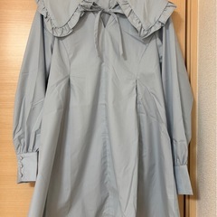 apres jour clair フリル襟チュニックブラウスの画像