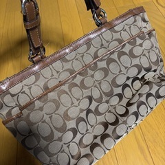 COACH ハンドバックの画像