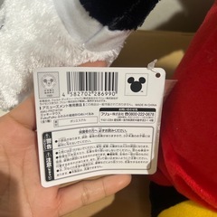 ミッキーマウス ポージング超BIGぬいぐるみ  の画像