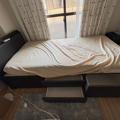 シングルベッドの画像