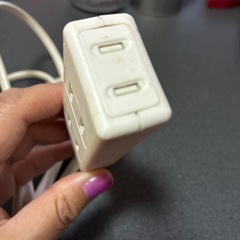延長コード2メーテル3個口の画像