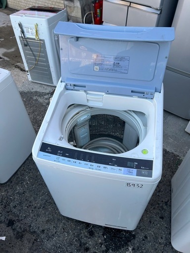 NO B932?福岡市内配送設置無料✨?全自動洗濯機 （洗濯8.0kg）「ビートウォッシュ」　BW-V80A-A ブルー