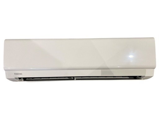 【決まりました】【⭐️全額返金保証⭐️】 ★【美品】TOSHIBA 主に10畳用 ルームエアコン　RAS-N281X (W) 室外機 