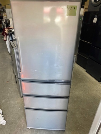 NO B915?福岡市内配送設置無料✨?AQR-361F-S 冷蔵庫 ミスティシルバー [355L /4ドア /右開きタイプ]