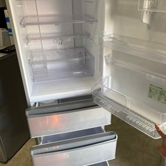 NO B915🌈福岡市内配送設置無料✨🌈AQR-361F-S 冷蔵庫 ミスティシルバー [355L /4ドア /右開きタイプ]の画像