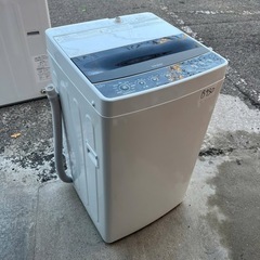 NO B930🌈福岡市内配送設置無料✨🌈ハイアール haier 5.5kg 全自動洗濯機 一人暮らし ブラック JW-C55D-Kの画像