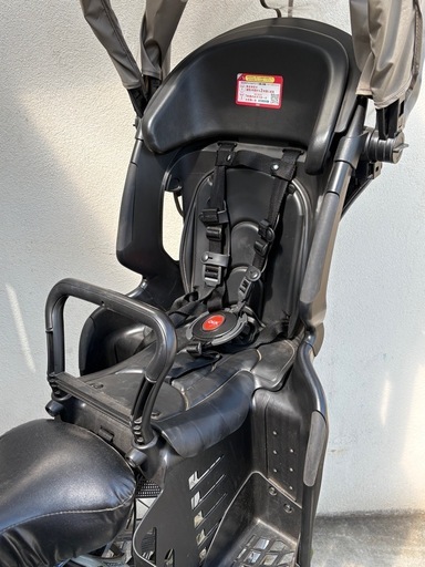 自転車チャイルドシート＋レインカバー【説明書あり】