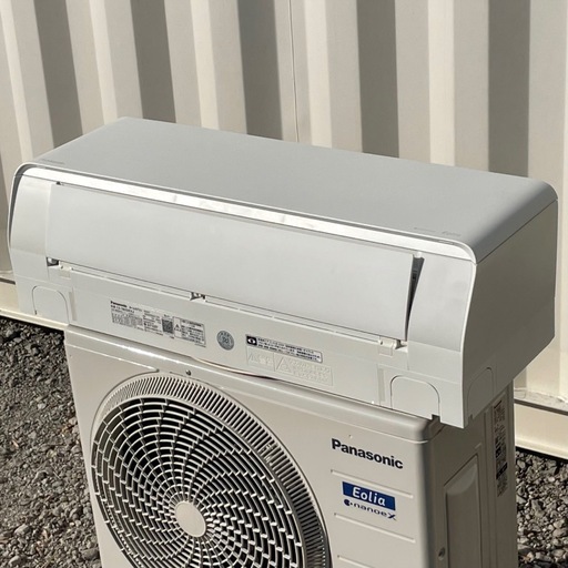 取付け可 ! !◇パナソニック エアコン 10畳用 2022年 自動お掃除 ナノイーX エオリア 100V CS-282DEXJ 高圧