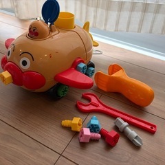 値下げ中🉐アンパンマン☺︎くみたてDIY はしるぞっ! ねじねじアンパンマンごう♪の画像