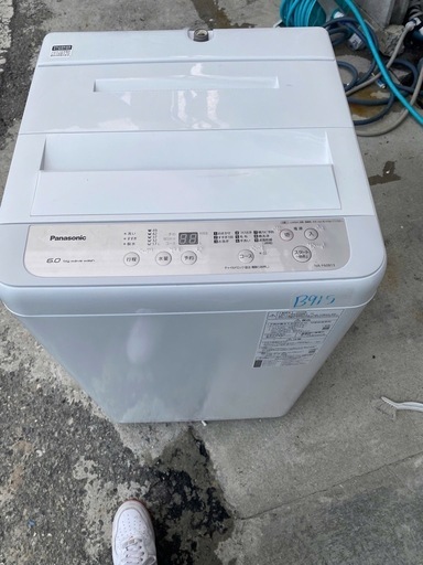 NO B915?福岡市内配送設置無料✨?NA-F60B13-S 全自動洗濯機 Fシリーズ シルバー [洗濯6.0kg /乾燥機能無 /