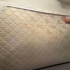 購入189,000円 高級ホテル仕様ダブルベッド 上下セット 3/21搬出 早い者勝ちの画像