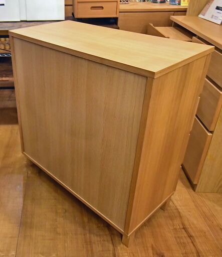 ●近郊格安配送可(#^.^#)●MUJI　無印良品　タモ材　チェスト　中古品●相模原　横浜　神奈川●北欧風　箪笥　タンス●