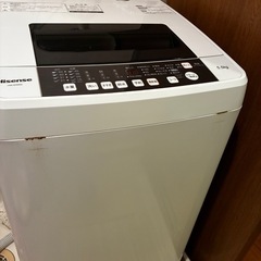 Hisense 洗濯機の画像