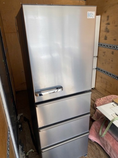NO B920?福岡市内配送設置無料✨?冷蔵庫 Delie（デリエ） チタニウムシルバー AQR-V43J-S [430L /4ドア 
