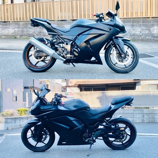 カワサキニンジャ250R 低走行で元気に走る一台^_^♪