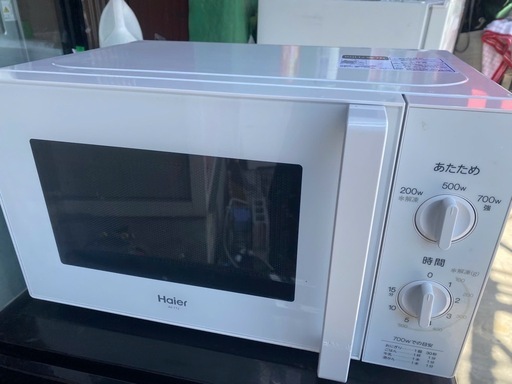 ハイアール Haier 電子レンジ 60Hz（西日本地域対応） ホワイト JM-17J-60-W 2021年