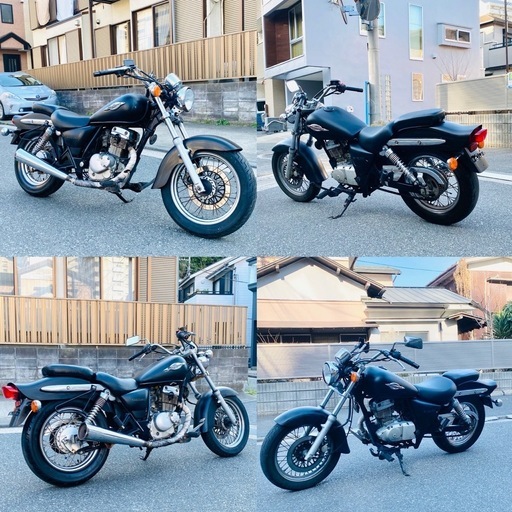 スズキマローダー125  お洒落なマットブラックカラー♪