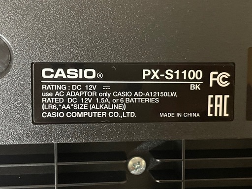 CASIO  Privia 電子ピアノ PX-S1100