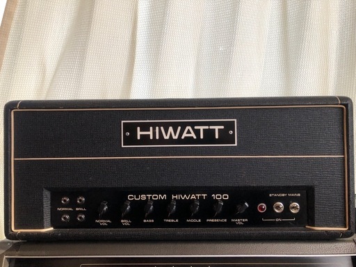 ギターアンプ(動作確認済)HIWATT DR-103custom-100(hylight E期)