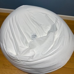 無印　　人をダメにするクッションビーズクッション　　大　 本体の画像