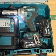 マキタ　充電式インパクトレンチ　TW300D TONEソケット付きフルセット！！の画像