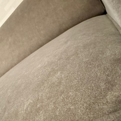 ソファ 美品 グレージュ 直接引取限定の画像