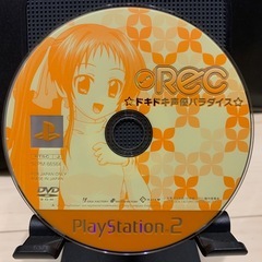 動作確認済み PS2ゲームREC ～ドキドキ声優パラダイス～ ソフトのみ ノベルゲームの画像