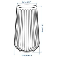 IKEA フラワーベース 花瓶の画像