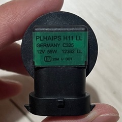 H11 12V 55W PLHAIPS バルブの画像