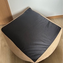 ビーズクッション 50×50ソファの画像