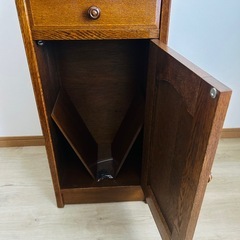 ヴィンテージ ホールスタンド 鏡台 スリムタイプの画像