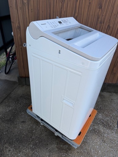 【美品3か月保証】　Panasonic　洗濯機　７㎏ 2024年製 NA-FA7H3　パナソニック