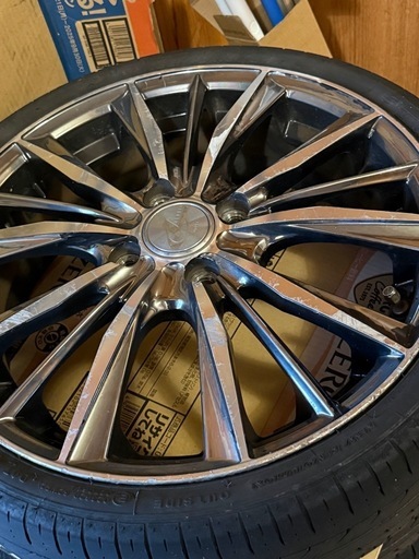 今週いっぱいで終了　値下げしましたWedsレオニスVX    16インチホイール