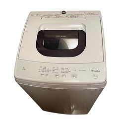 洗濯機 2021年 日立 NW-50G 5kg の画像