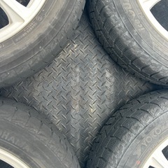 １５インチ　タイヤ・ホイール４本セット⭐️軽自動車　４穴　PCD100 東金市より〜の画像