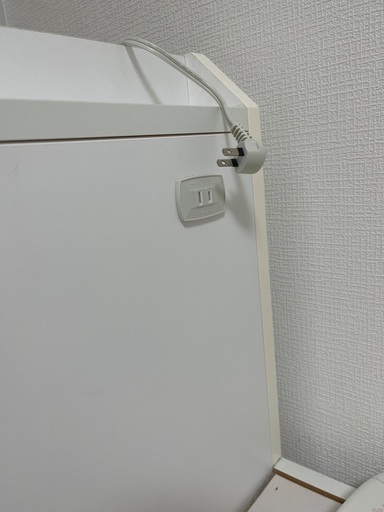 ニトリの引き出し付きシングルベッドです。