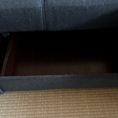 【無料】ニトリのソファベッド、収納付きの画像