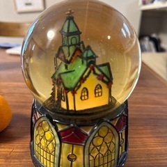 スノードーム　クリスマスの画像