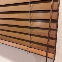 木製ブラインド大1  小2  茶色の画像