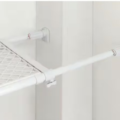 ニトリ　メッシュ　ワイド　つっぱり棚　3点セットの画像