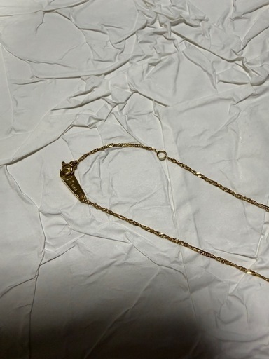 K18トップ付きネックレス