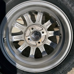 軽自動車タイヤホイール4本セットの画像